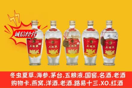 普洱市镇沅回收老五粮液